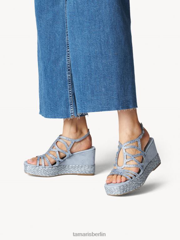 de Tamaris Frauen Sandalette - Blau/Hellblau 0LHV41222 Schuhe