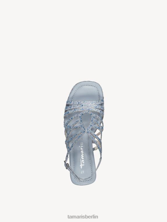 de Tamaris Frauen Sandalette - Blau/Hellblau 0LHV41222 Schuhe