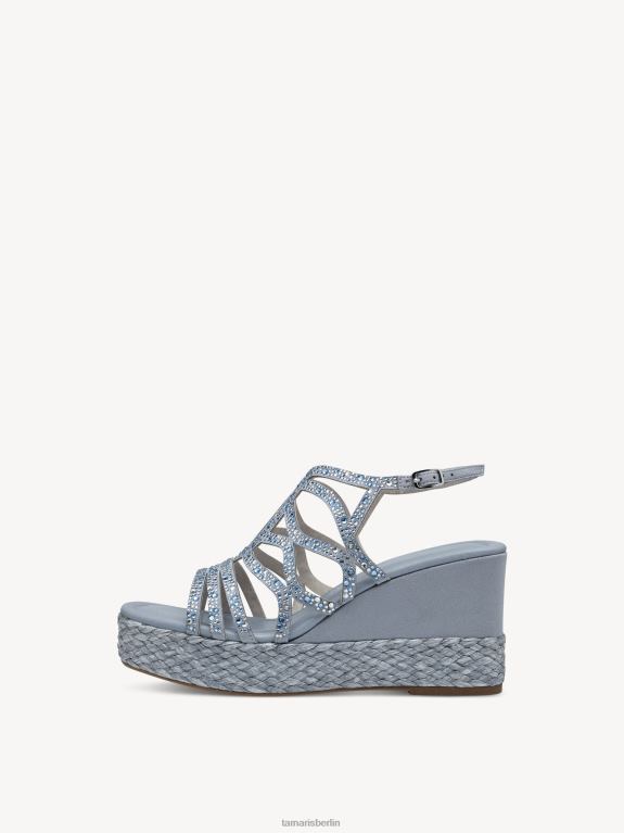 de Tamaris Frauen Sandalette - Blau/Hellblau 0LHV41222 Schuhe