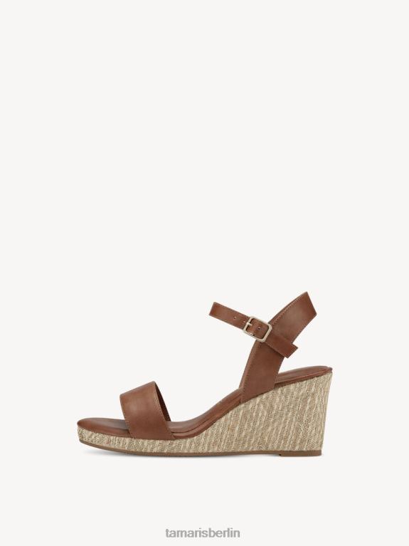 de Tamaris Frauen Sandalette - Braun/Cognac 0LHV41066 Schuhe