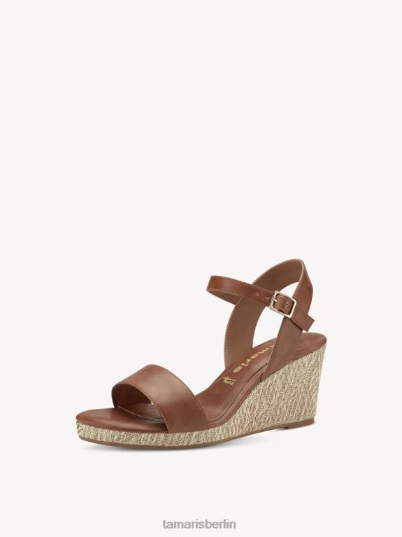 de Tamaris Frauen Sandalette - Braun/Cognac 0LHV41066 Schuhe