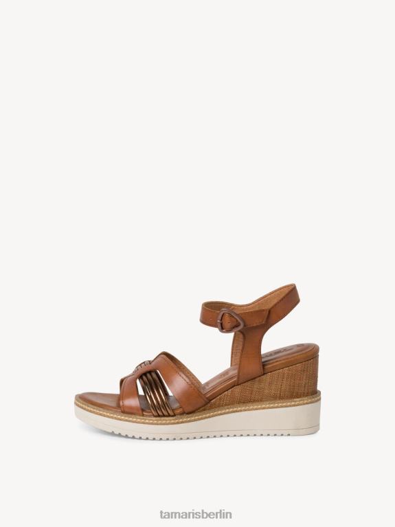 de Tamaris Frauen Sandalette - Braun/Cognac 0LHV41207 Schuhe