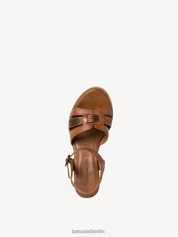 de Tamaris Frauen Sandalette - Braun/Cognac 0LHV41207 Schuhe