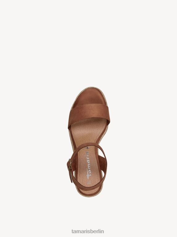 de Tamaris Frauen Sandalette - Braun/Cognac 0LHV41304 Schuhe