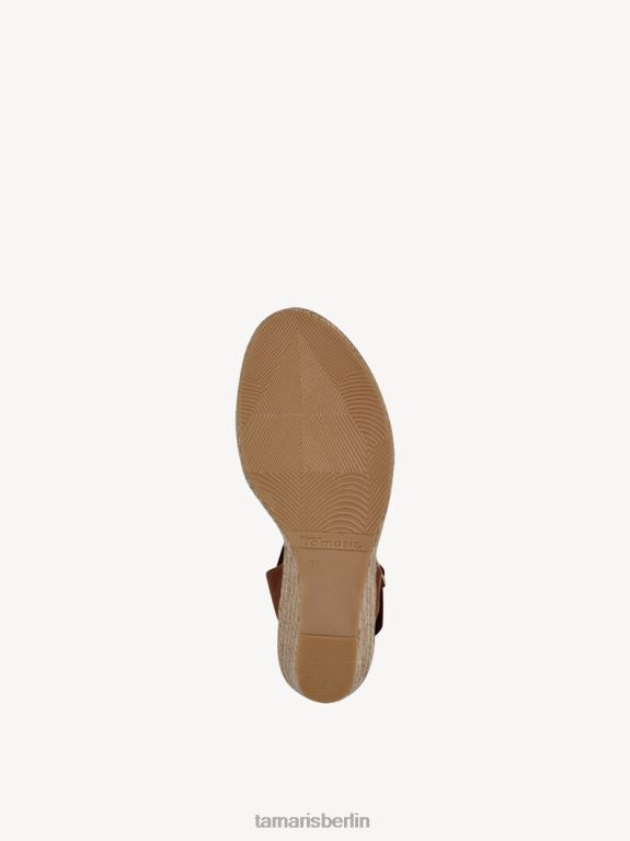 de Tamaris Frauen Sandalette - Braun/Cognac 0LHV41304 Schuhe