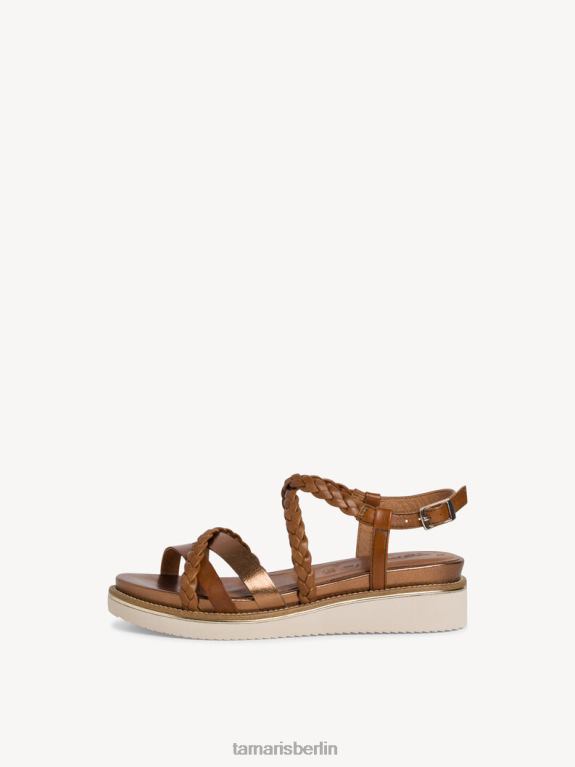 de Tamaris Frauen Sandalette - Braun/Cognac 0LHV41647 Schuhe
