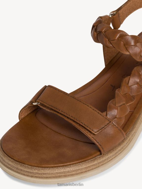 de Tamaris Frauen Sandalette - Braun/Cognac 0LHV4420 Schuhe