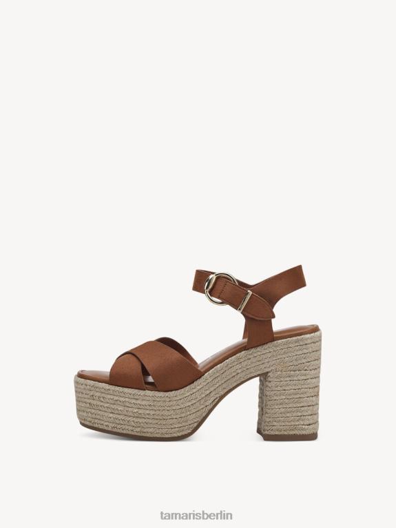 de Tamaris Frauen Sandalette - Braun/Cognac 0LHV4835 Schuhe