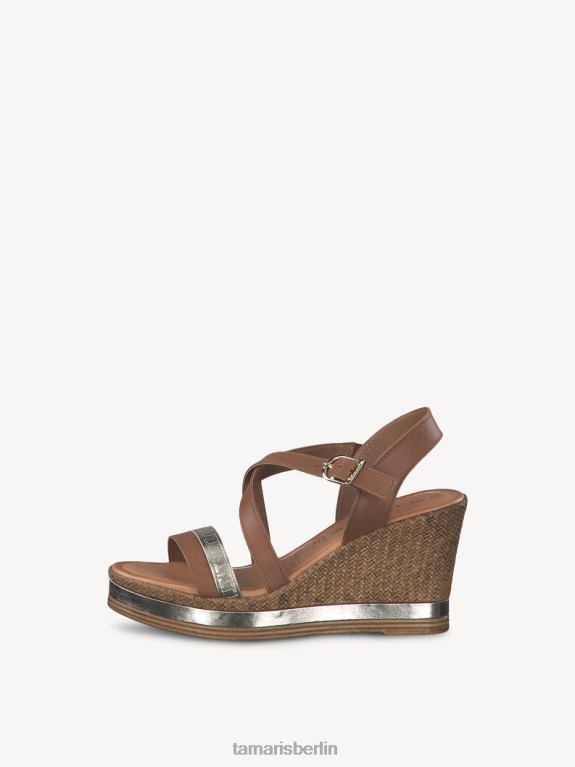 de Tamaris Frauen Sandalette – Braun/Cuoio 0LHV41623 Schuhe
