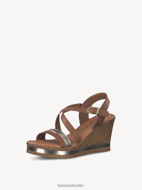de Tamaris Frauen Sandalette – Braun/Cuoio 0LHV41623 Schuhe
