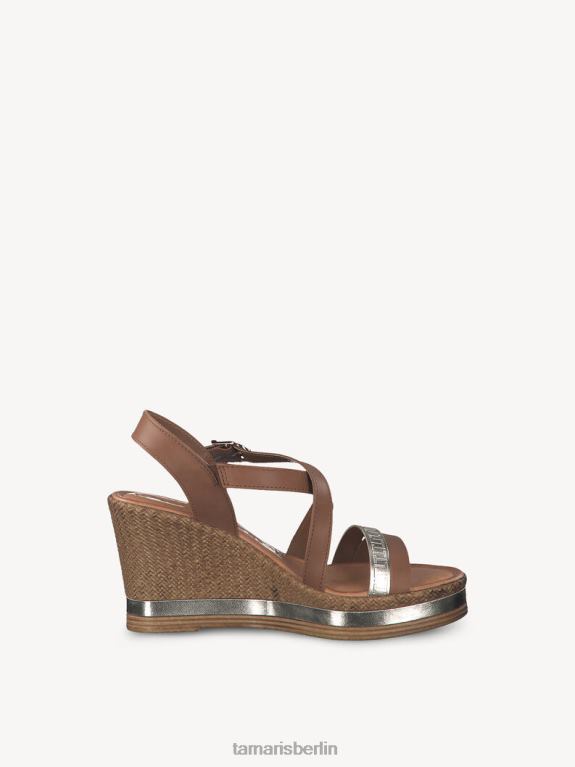 de Tamaris Frauen Sandalette – Braun/Cuoio 0LHV41623 Schuhe