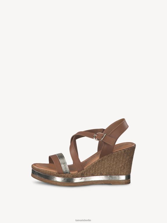 de Tamaris Frauen Sandalette – Braun/Cuoio 0LHV41623 Schuhe