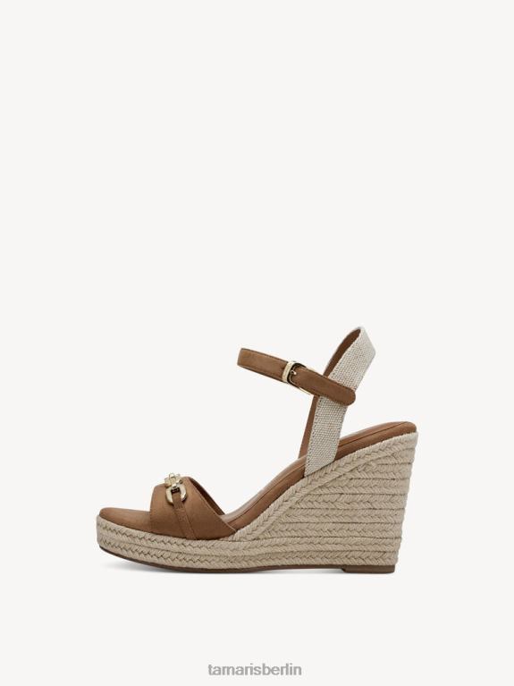 de Tamaris Frauen Sandalette – Braun/Kamel 0LHV41067 Schuhe