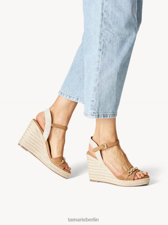 de Tamaris Frauen Sandalette – Braun/Kamel 0LHV41067 Schuhe