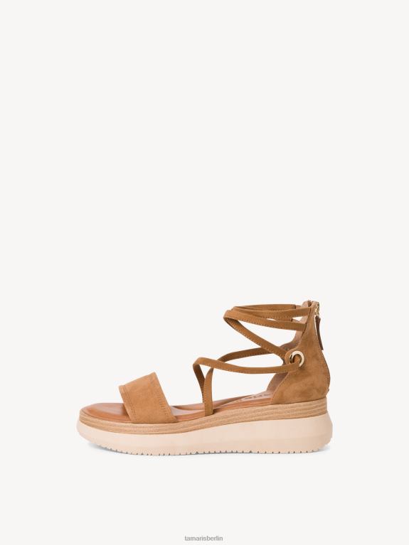 de Tamaris Frauen Sandalette – Braun/Kamel 0LHV41769 Schuhe