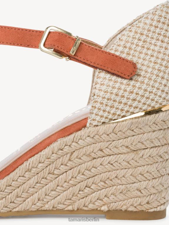 de Tamaris Frauen Sandalette – Gelb/Sonnenaufgang 0LHV42208 Schuhe