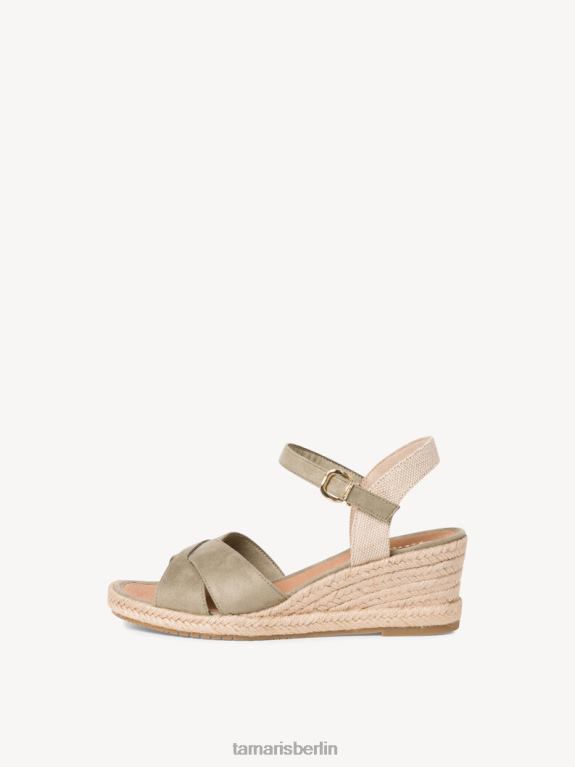 de Tamaris Frauen Sandalette – Grün/Pistazie 0LHV41465 Schuhe