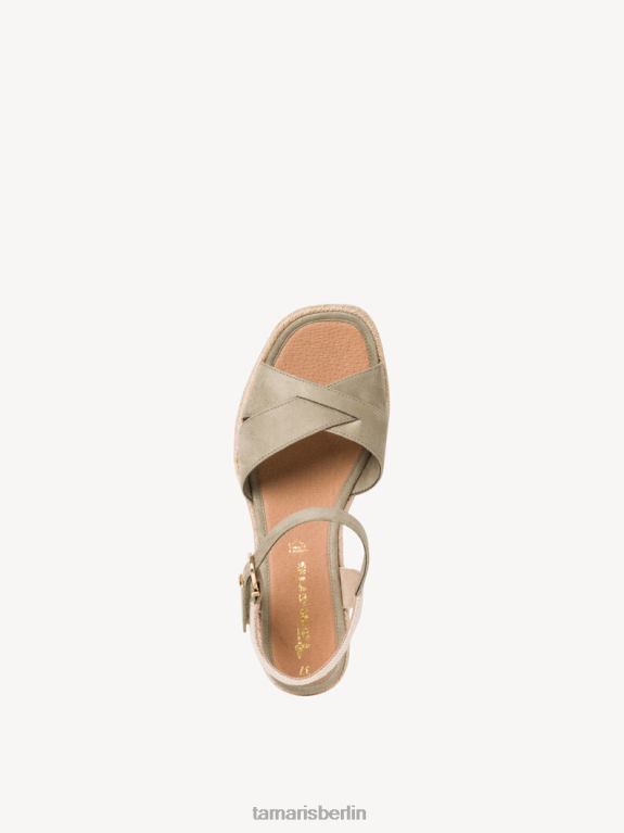 de Tamaris Frauen Sandalette – Grün/Pistazie 0LHV41465 Schuhe