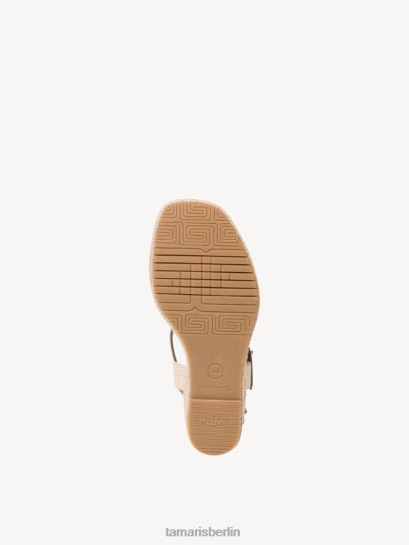 de Tamaris Frauen Sandalette – Grün/Pistazie 0LHV41465 Schuhe