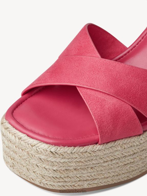 de Tamaris Frauen Sandalette – Rosa/Himbeere 0LHV4278 Schuhe