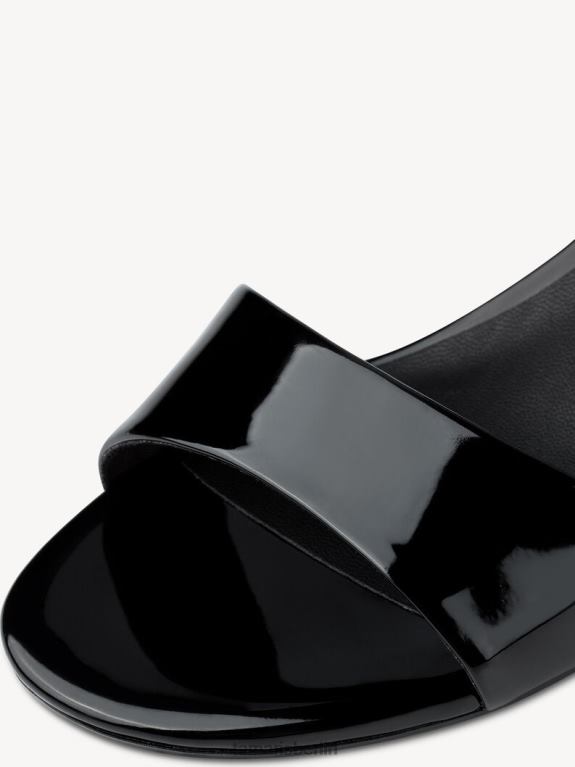 de Tamaris Frauen Sandalette – Schwarz/Schwarzes Lackleder 0LHV4631 Schuhe