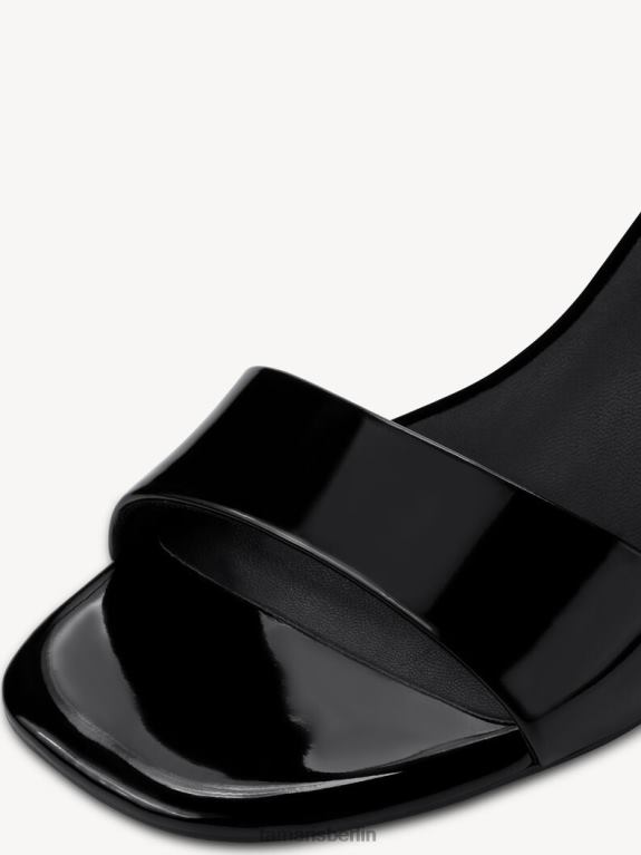 de Tamaris Frauen Sandalette – Schwarz/Schwarzes Lackleder 0LHV4847 Schuhe