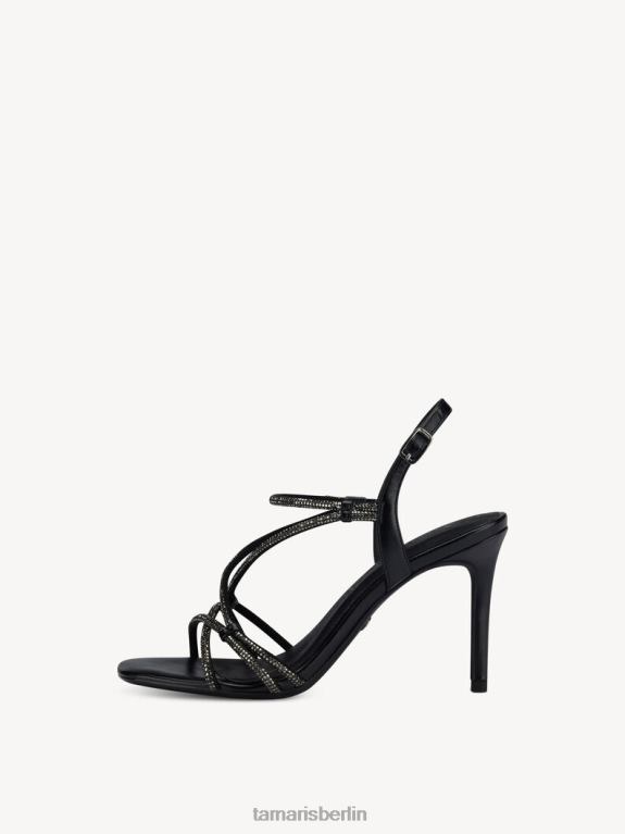 de Tamaris Frauen Sandalette – Schwarz/Schwarzmetallic 0LHV4705 Schuhe