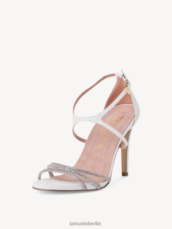 de Tamaris Frauen Sandalette – Weiß/Kristallweiß 0LHV42171 Schuhe