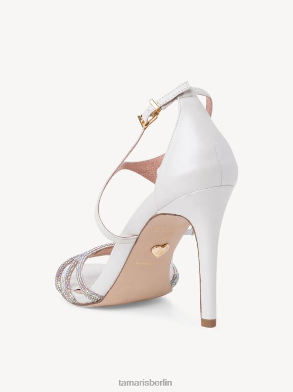 de Tamaris Frauen Sandalette – Weiß/Kristallweiß 0LHV42171 Schuhe