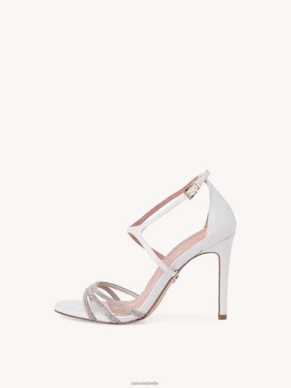 de Tamaris Frauen Sandalette – Weiß/Kristallweiß 0LHV42171 Schuhe