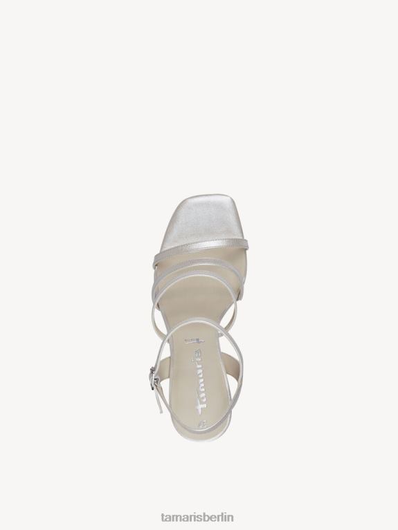 de Tamaris Frauen Sandalette – Weiß/Perle 0LHV4525 Schuhe