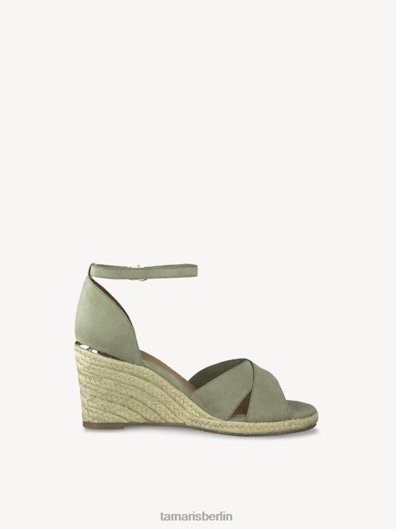 de Tamaris Frauen Sandalette - grün/pistacchio uni 0LHV41761 Schuhe