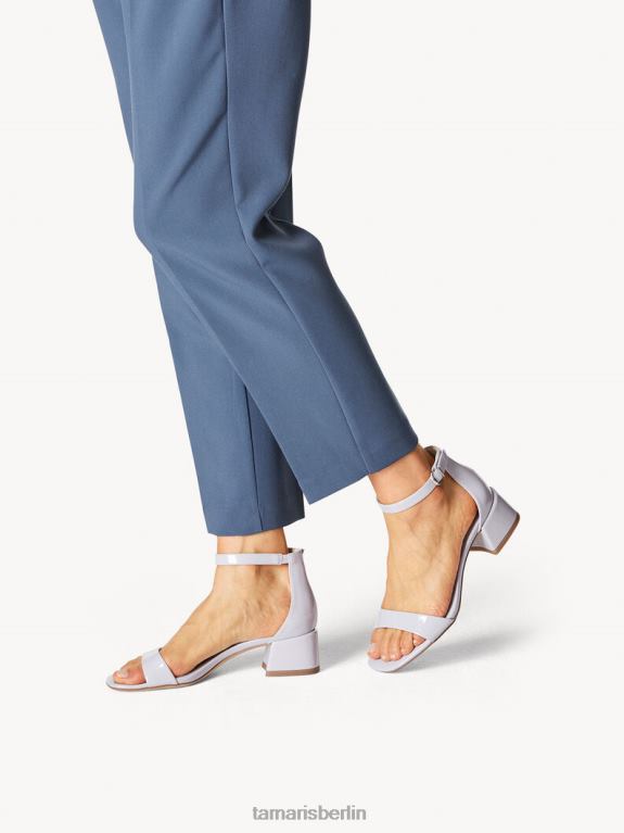 de Tamaris Frauen Sandalette mit Absatz – Lila/Lavendelmuster. 0LHV4363 Schuhe