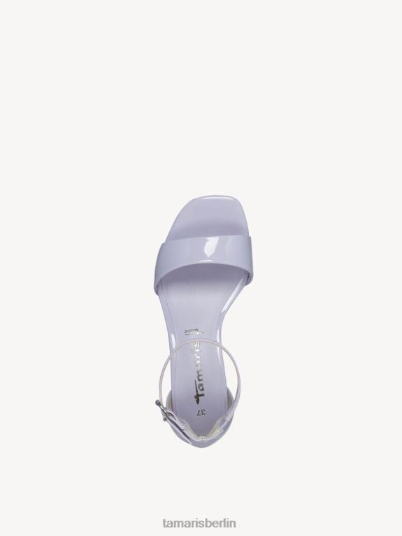 de Tamaris Frauen Sandalette mit Absatz – Lila/Lavendelmuster. 0LHV4363 Schuhe