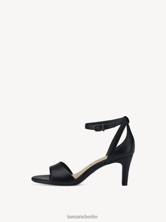 de Tamaris Frauen Sandalette - schwarz/schwarz matt 0LHV41364 Schuhe