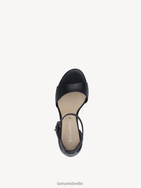 de Tamaris Frauen Sandalette - schwarz/schwarz matt 0LHV41364 Schuhe