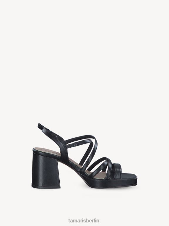 de Tamaris Frauen Sandalette - schwarz/schwarz matt 0LHV4139 Schuhe