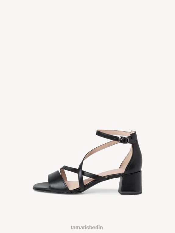 de Tamaris Frauen Sandalette - schwarz/schwarz matt 0LHV4632 Schuhe