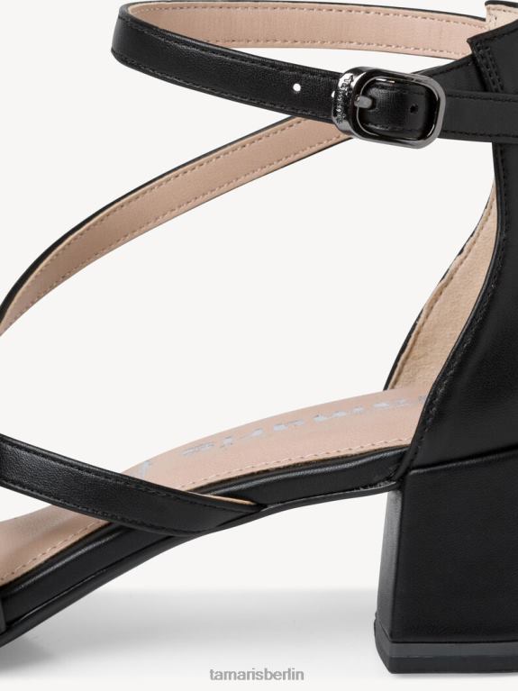 de Tamaris Frauen Sandalette - schwarz/schwarz matt 0LHV4632 Schuhe