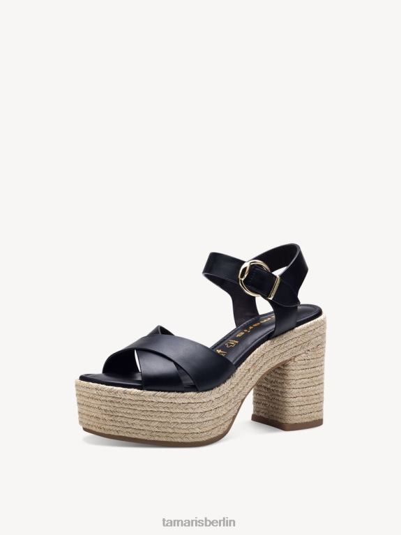 de Tamaris Frauen Sandalette - schwarz/schwarz matt 0LHV4979 Schuhe
