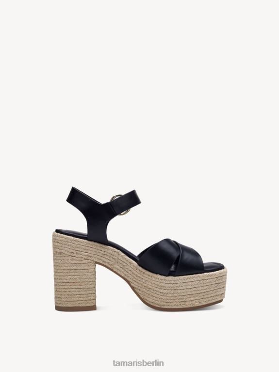 de Tamaris Frauen Sandalette - schwarz/schwarz matt 0LHV4979 Schuhe