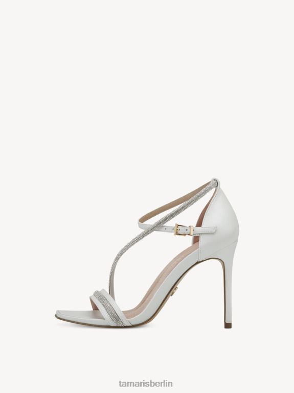 de Tamaris Frauen Sandalette – weiß/weiße Perle 0LHV4658 Schuhe