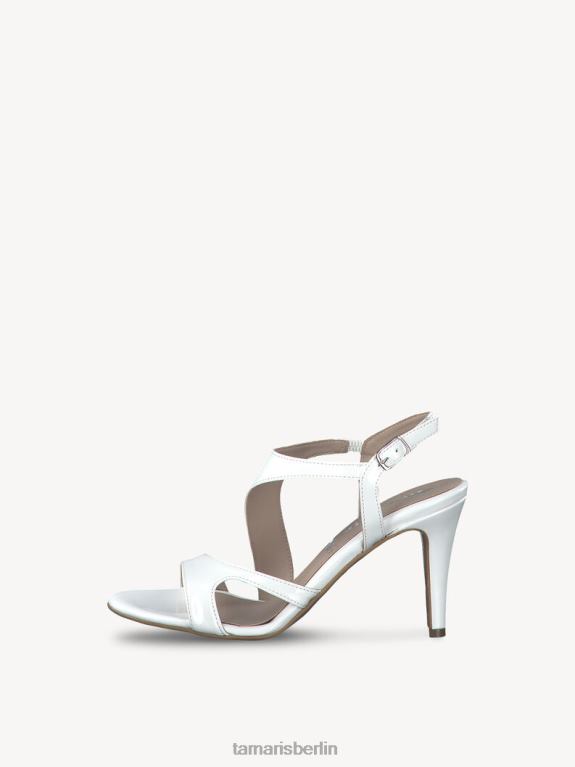 de Tamaris Frauen Sandalette – weiß/weißer Lack 0LHV42318 Schuhe