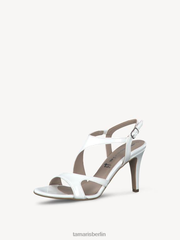 de Tamaris Frauen Sandalette – weiß/weißer Lack 0LHV42318 Schuhe