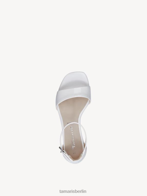 de Tamaris Frauen Sandalette – weiß/weißer Lack 0LHV4368 Schuhe