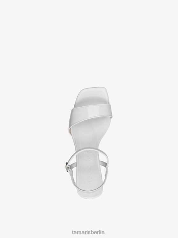 de Tamaris Frauen Sandalette – weiß/weißer Lack 0LHV4381 Schuhe