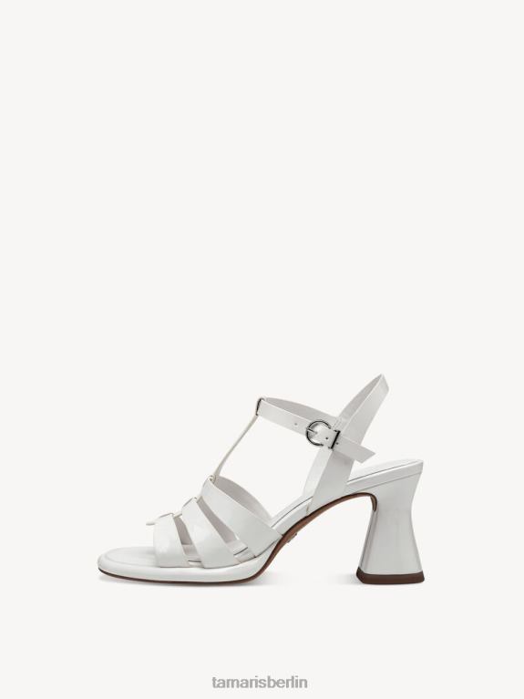 de Tamaris Frauen Sandalette – weiß/weißer Lack 0LHV4821 Schuhe
