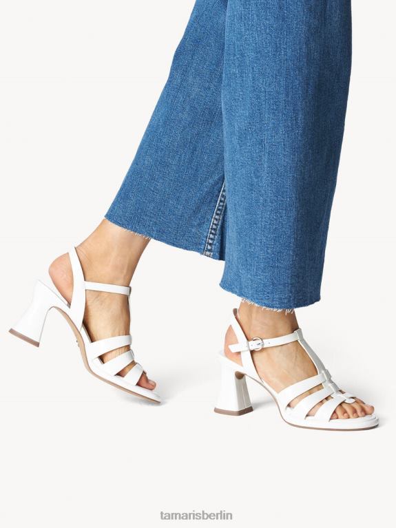 de Tamaris Frauen Sandalette – weiß/weißer Lack 0LHV4821 Schuhe