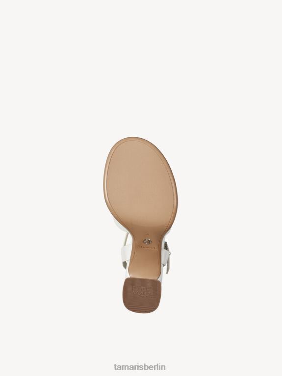 de Tamaris Frauen Sandalette – weiß/weißer Lack 0LHV4821 Schuhe