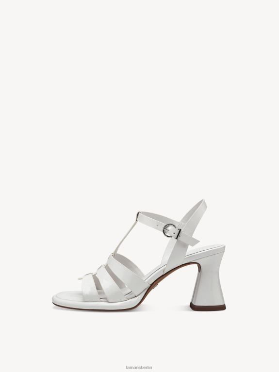 de Tamaris Frauen Sandalette – weiß/weißer Lack 0LHV4821 Schuhe